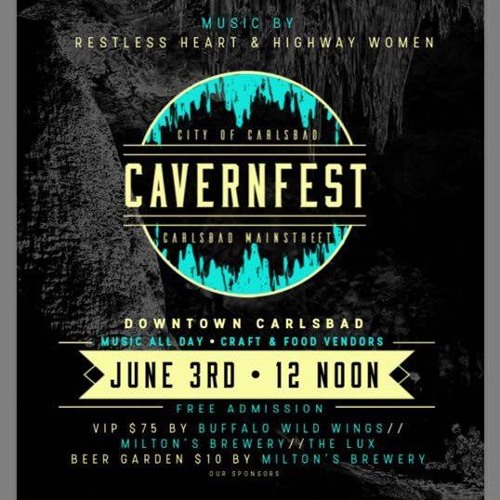 Stream Cavernfest June 3rd Downtown Carlsbad, NM by CrankedUpLive