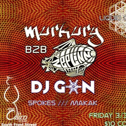 Murkury B2B Zeplinn Live in Wilmington with Liquid Culture [3/31/17]
