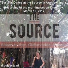 Morning Ecstatic Dance Under The Banjan Tree At The Source In Arambol, India