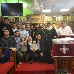 Fr. Gregory Bekhit Liturgy at Archdiocese with Fr. Moises Boghdady