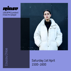 Rinse FM Podcast - Coucou Chloe - 1st April 2017