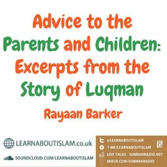Advice to Parents and Children - Rayaan Barker | Manchester