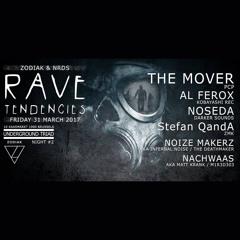 Stefan QandA @ Rave Tendencies @ Zodiak Bruxelles Belgium 31-03-2017 [techno|dark|industrial]