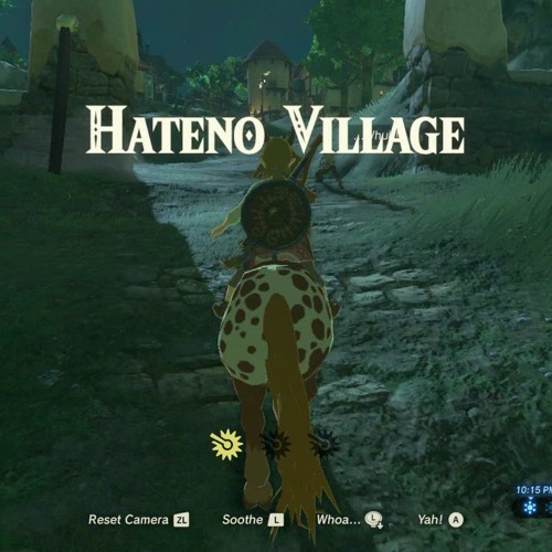 Legend Of Zelda Hateno Village Legend Of Zelda Hateno Village - canvas-goose