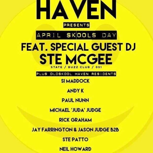 Oldskool Haven 2 april skools day!!