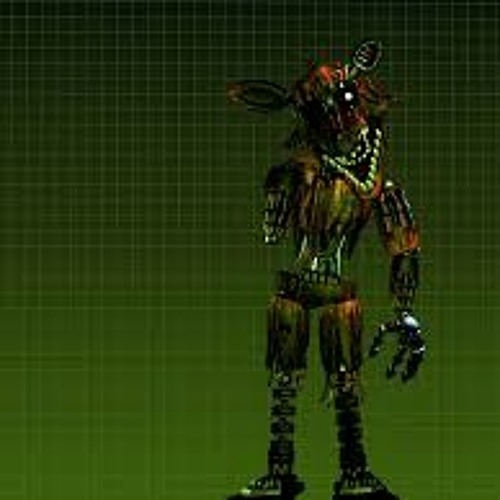 Phantom Foxy animatronic from Five Nights at Freddy's 3.