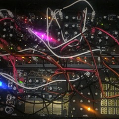 Self-playing patch on Make Noise B&G Shared System modular synthesizer