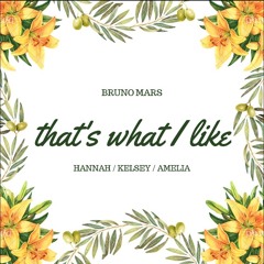That's What I Like // Bruno Mars