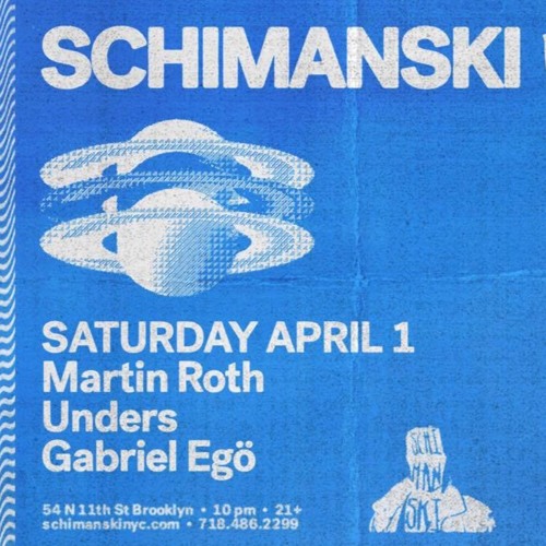 Gabriel Egö | Schimanski NYC | 04 - 01 - 2017 | Martin Roth | Unders