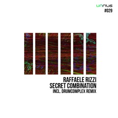UNRILIS029 - Raffaele Rizzi - Secret Combination (Drumcomplex Remix)