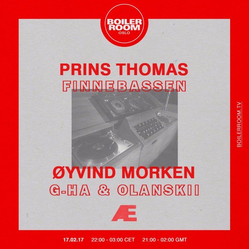 Stream Prins Thomas Boiler Room Oslo DJ Set by Boiler Room | Listen online  for free on SoundCloud