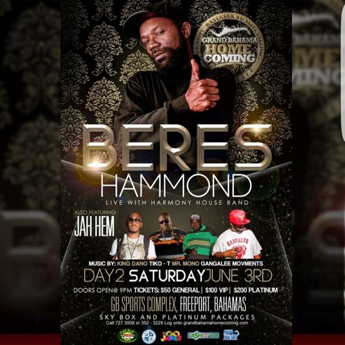 Beres Hammond live performance at a concert
