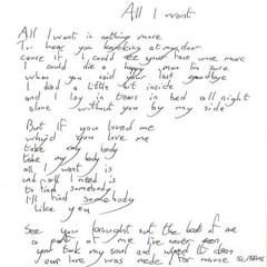 All I Want by Kodaline (Sing along by me/Cover by me)