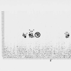 Loc-études (#3), sonogram by Ann Eysermans — performed by Inne Eysermans (radio/TV/tape/FX/mixer)