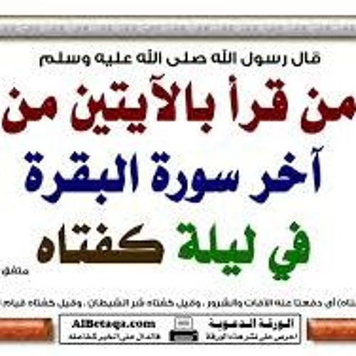 فهد بن واصل المطيري - أواخر البقرة
