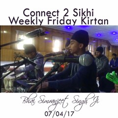 Bhai Simranjeet Singh Ji - 07.04.17 - C2S Weekly Friday Kirtan