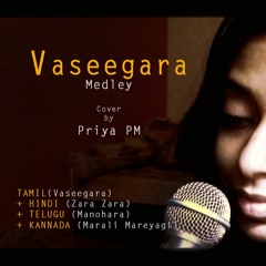 Vaseegara Medley - Tamil_Hindi_Telugu_Kannada - Cover by Priya PM