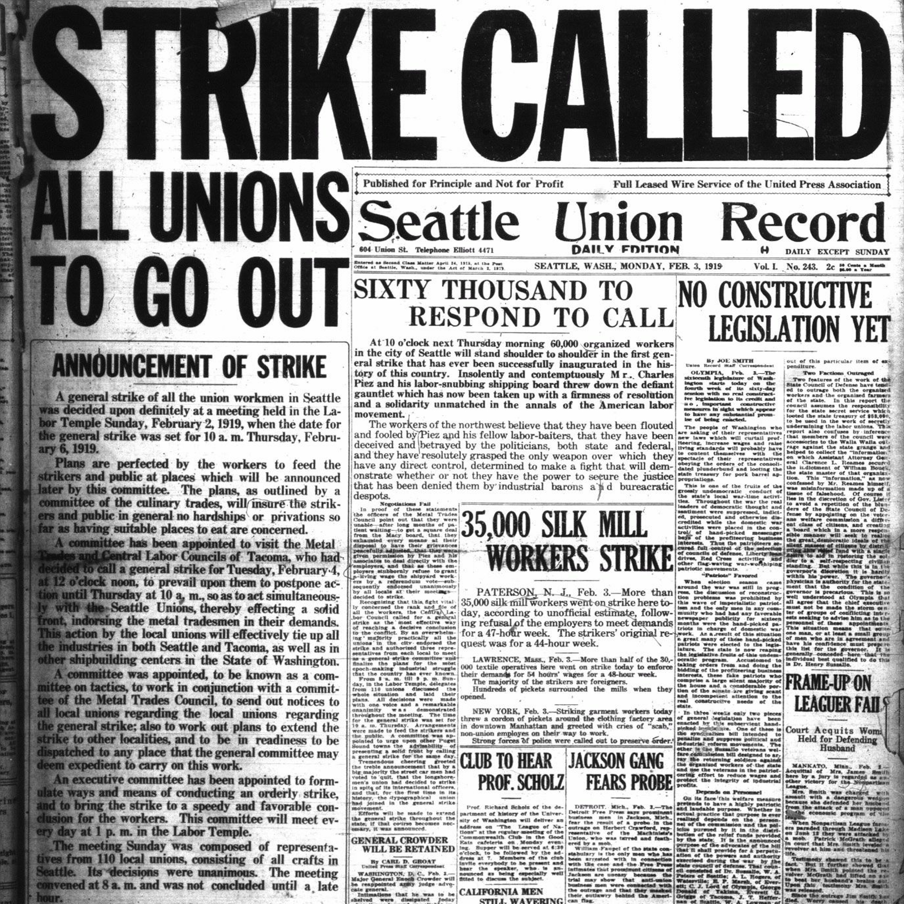 Episode 1 Teaser: What's Funny About A General Strike
