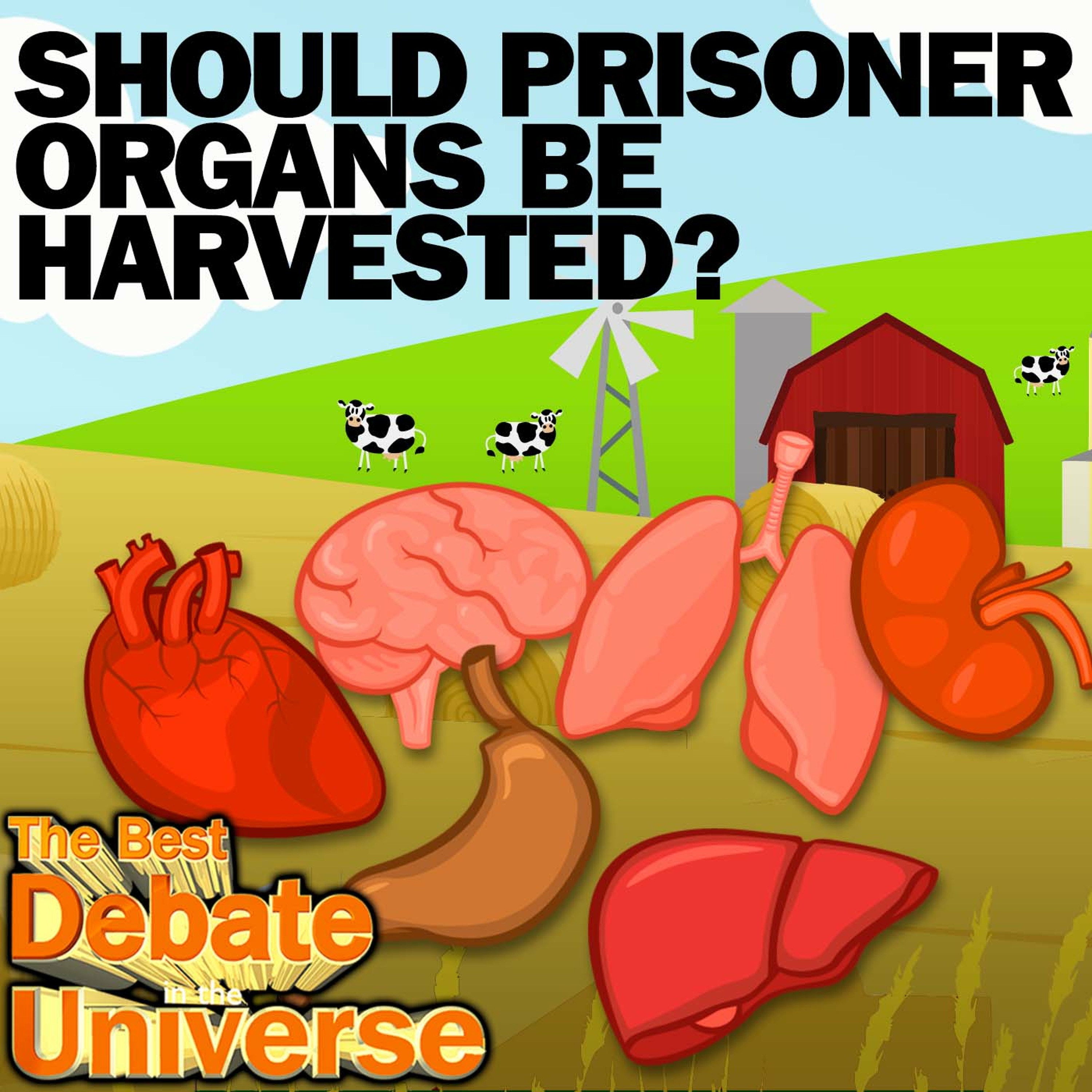 #45 - Should prisoner organs be harvested? Lyle McDouchebag, Rucka, Mikey, iPhone song, Jungle Book episode artwork
