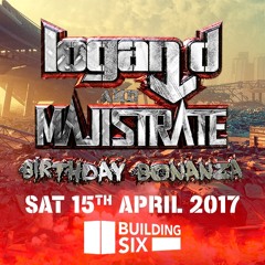 Logan D b2b Majistrate - Eksman & Evil B & Harry Shotta - 2016 Birthday Bonanza @ Building Six