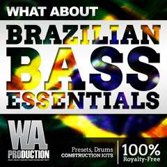 Brazilian Bass Essentials | 40 xFer Serum Presets, 130+ Drums, Kits & Melodies