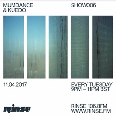 Rinse FM Podcast - Mumdance w/ Kuedo - 11th April 2017