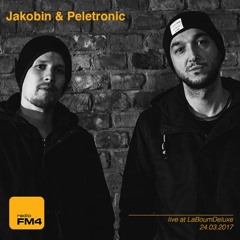 Jakobin & Peletronic - live at FM4 LaBoumDeluxe