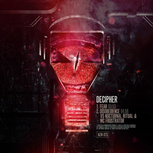 Decipher & Nocturnal Ritual Ft MC Frustrator  - Disobedience