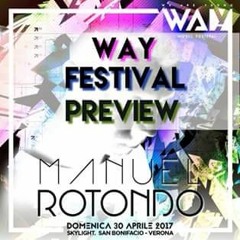 Manuel Rotondo - W.A.Y. Festival Preview