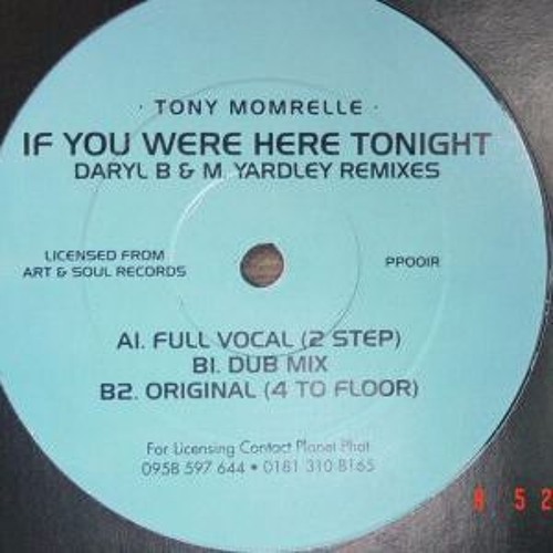 If You Were Here Tonight - Tony Momrelle