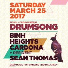 LIVE at DRUMSONG - March 25th, 2017