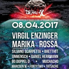 Daniel Herrmann @ 3 Years Dstrct X | Gotec Club Karlsruhe | 08.04.2017