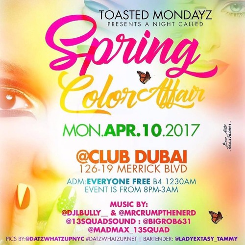 Dj L Bully Live At Toasted Mondays 4.10.17