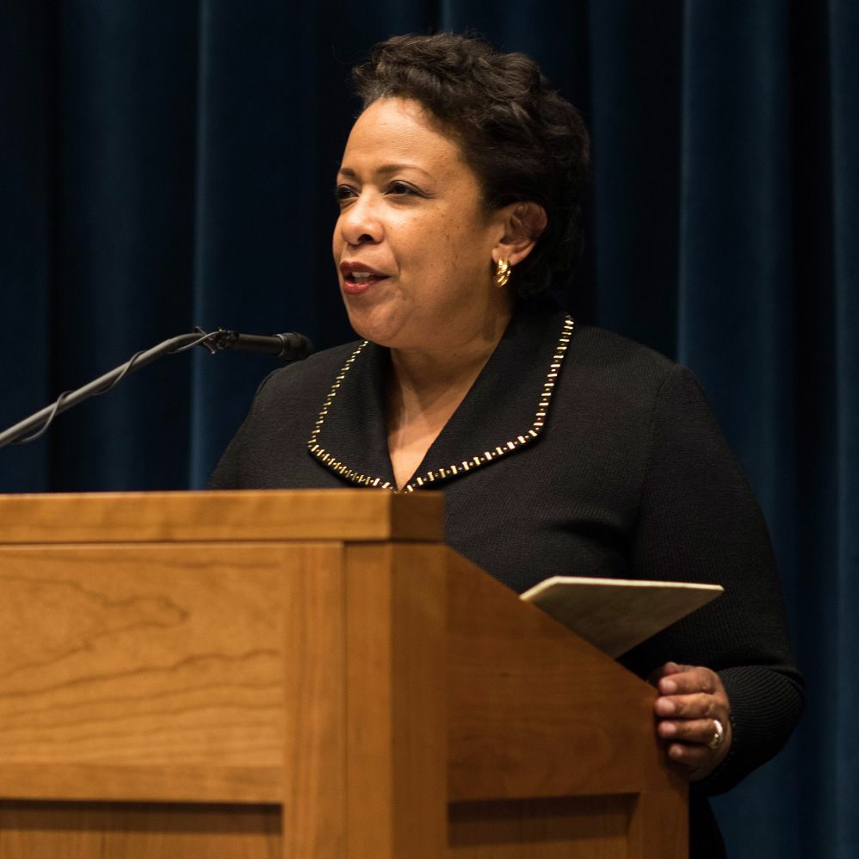 "The Role of Lawyers in a Post-Truth World," With Loretta Lynch episode artwork