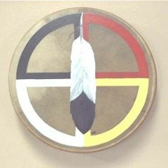 Double drum Native American Flute and Singing