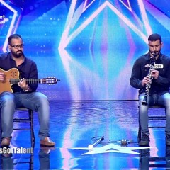 عبد اللطيف غازي ومحمد جباري - معزوفة لشيرين -Arabs Got Talent