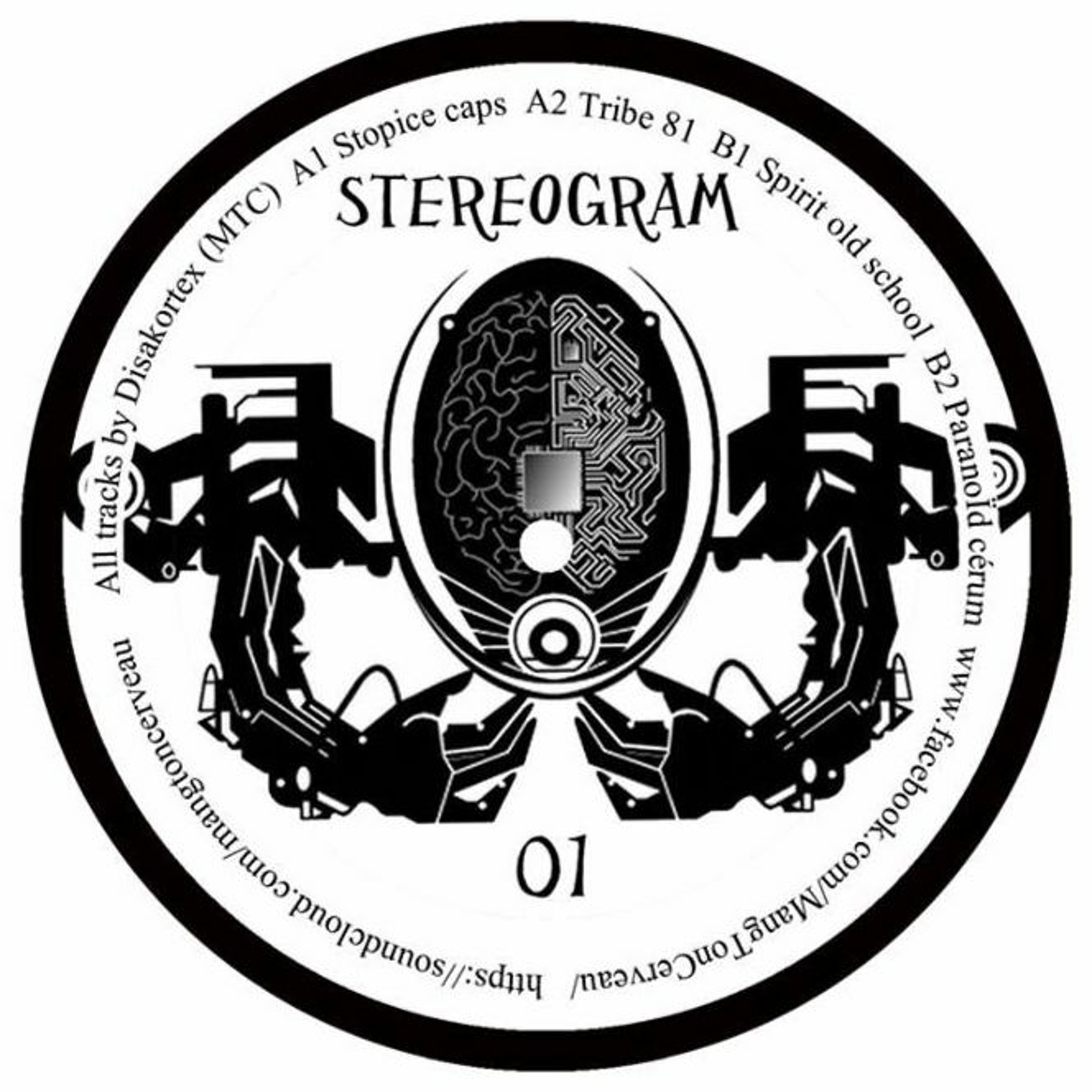 Stéréogram 01 Stopice Caps by Disakortex