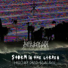 storm in the garden