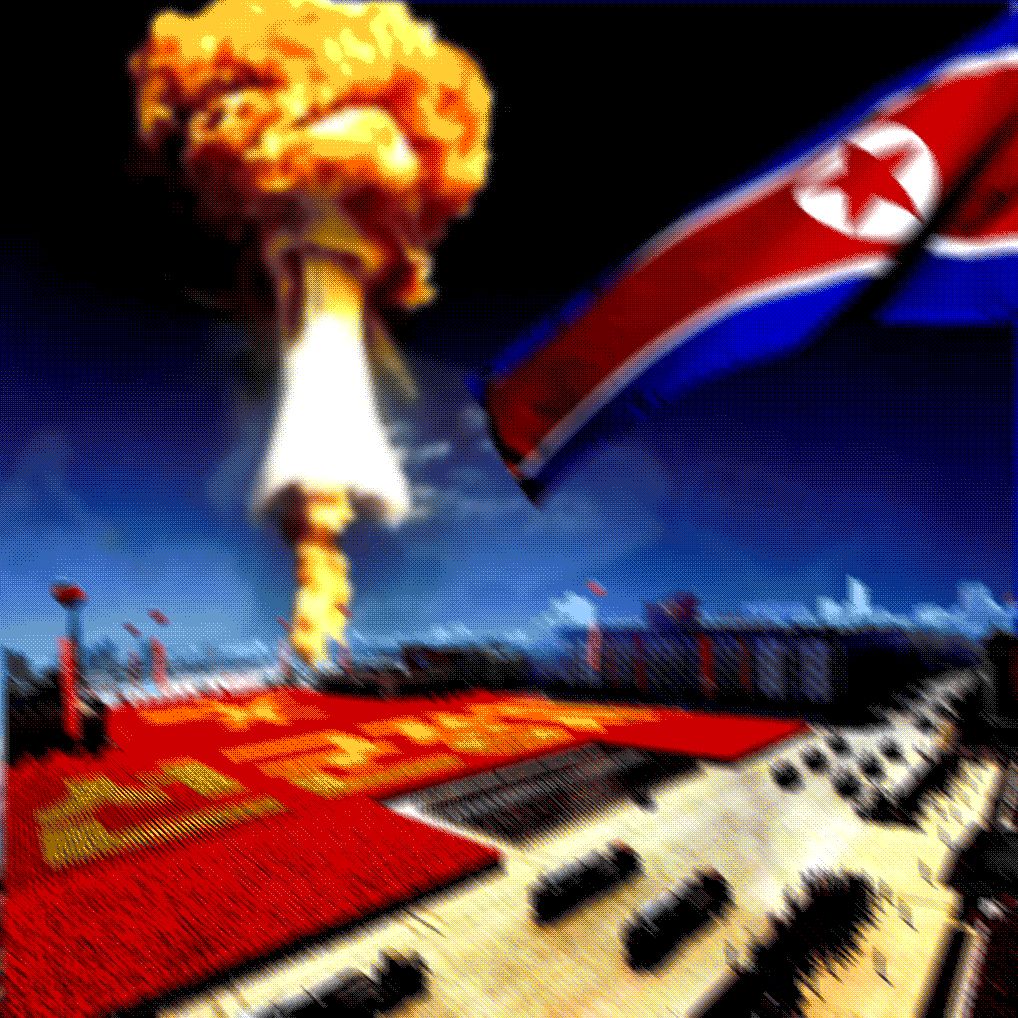 THE BOMBS OF ENDURING FREEDOM - North Korea (ICBM)
