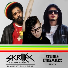 Skrillex & Damian Marley - Make It Bun Dem (INSANIX Remix)