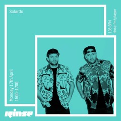 Rinse FM Podcast - Solardo - 17th April 2017