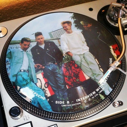 depeche MODE インタビュー ピクチャーディスク 限定版 Stream Depeche Mode - Interview Radio - Side A&B Vinyl Limited