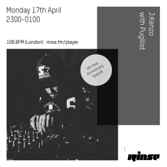 Rinse FM Podcast - J:Kenzo w/ Pugilist - 17th April 2017