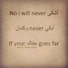 No I Will Never اشكي