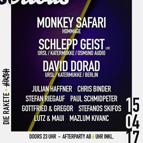 Julian Haffner @ WhySoSerious Afterhour 15.04.17