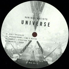 001V - V/A Universe w/ CCO, Andreas Gehm, Umwelt, Moralez (12'' Vinyl)