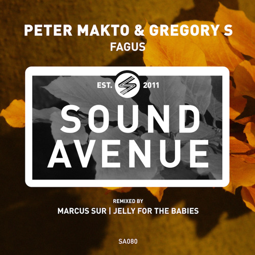 PREMIERE : Peter Makto & Gregory S - Fagus (Jelly For The Babies Remix)[Sound Avenue]]