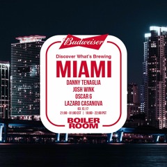 Danny Tenaglia Boiler Room x Budweiser Miami Live DJ Set