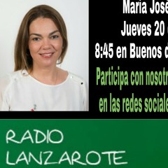 Entrevista María José López en Radio Lanzarote