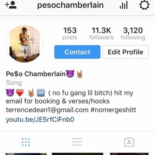 Peso Chamberlain- Cant Fwu
